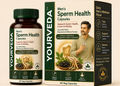 YourVeda Sperm Health Capsules for Men – Ayurvedic Reproductive Wellness | 60 Veg Capsules
