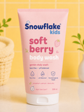Snowflake Kids Soft Berry Body Wash – Tear-Free pH Balanced Gentle Daily Wash, 250 ml