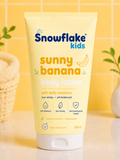 Snowflake Kids Sunny Banana Body Lotion – Non-Sticky pH Balanced Soft Daily Moisture, 250 ml