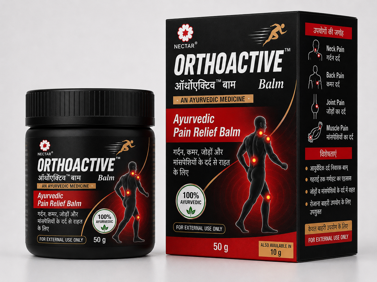 Orthoactive™ Ayurvedic Pain Relief Balm — 50 g