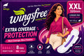 Wingsfree™ Extra Coverage Protection Sanitary Pads — XXL 320 mm, 8 Pads